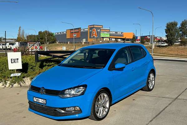 2015 Volkswagen Polo 81TSI Comfortline 6R