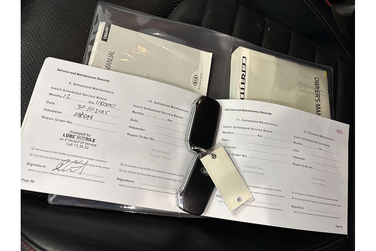 2019 Kia Cerato GT BD