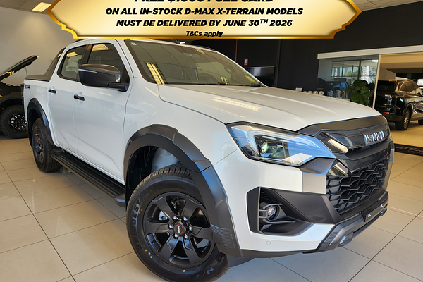 2026 Isuzu D-MAX X-TERRAIN 4X4