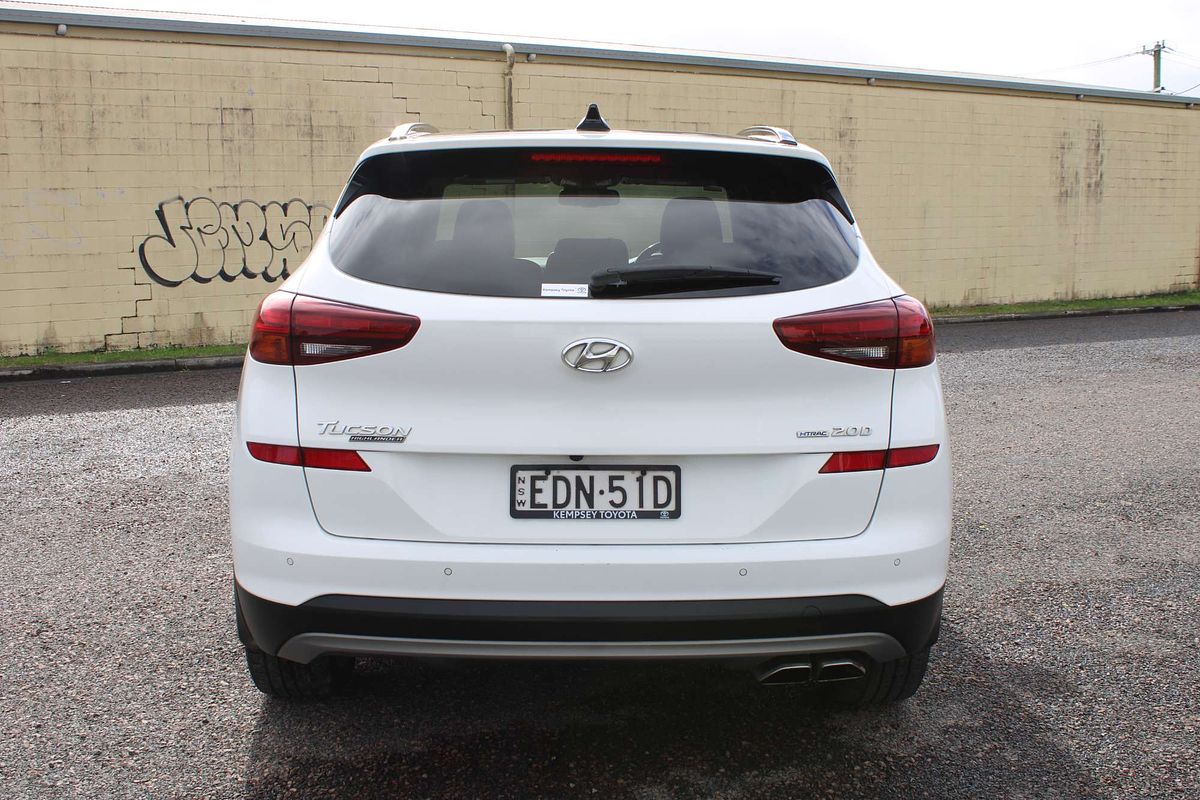 2019 HYUNDAI TUCSON HIGHLANDER CRDi (AWD) 8 SP AUTOMATIC 4D WAGON DT4