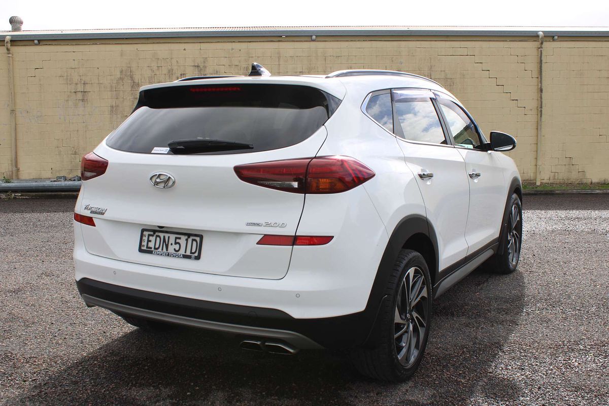 2019 HYUNDAI TUCSON HIGHLANDER CRDi (AWD) 8 SP AUTOMATIC 4D WAGON DT4