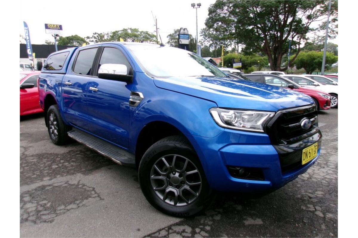2017 Ford Ranger XLT 3.2 HI-RIDER (4x2) PX MKII MY18 REAR WHEEL DRIVE