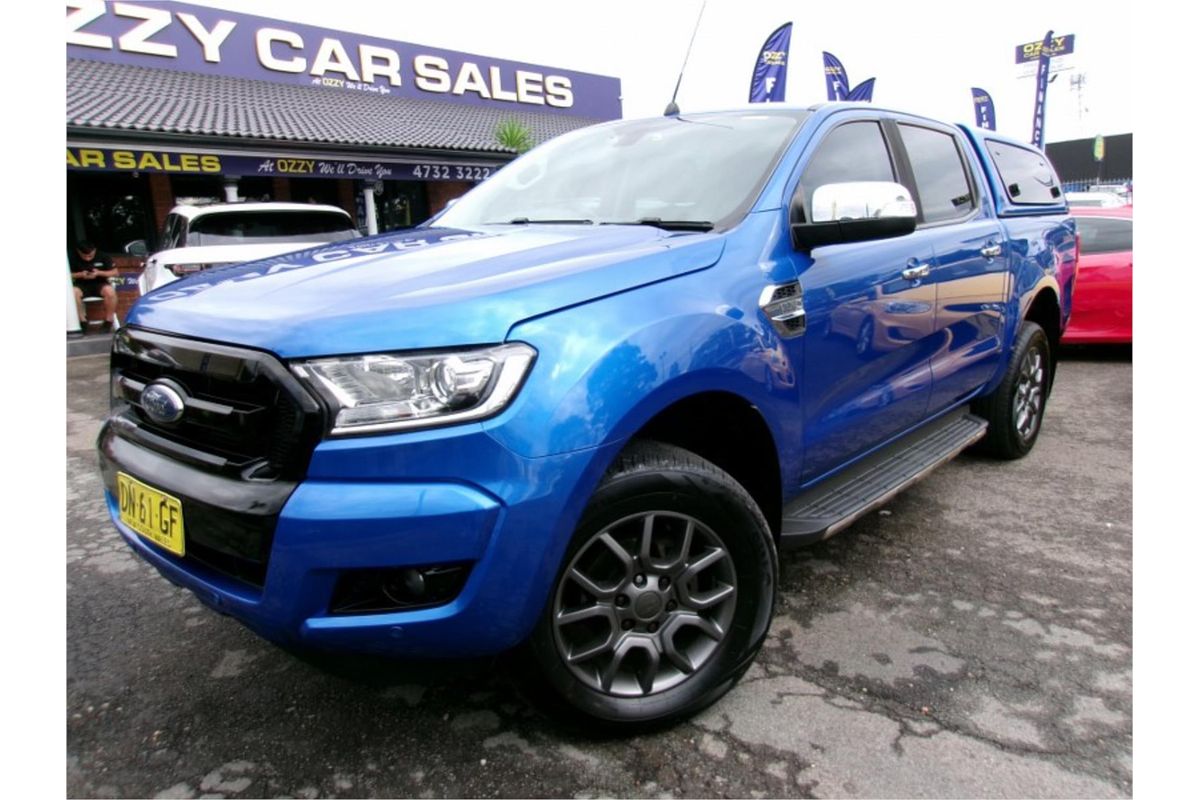 2017 Ford Ranger XLT 3.2 HI-RIDER (4x2) PX MKII MY18 REAR WHEEL DRIVE