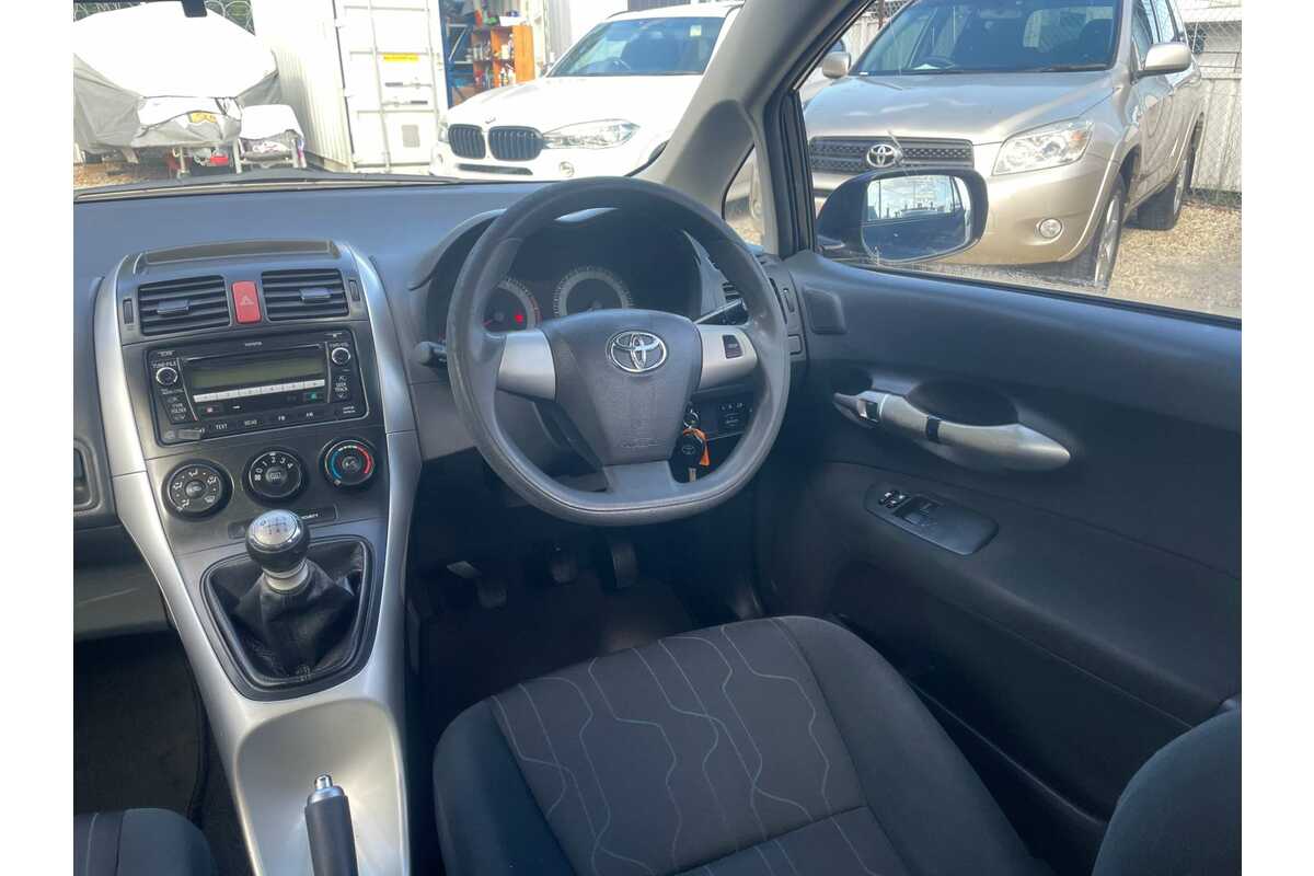 2010 Toyota Corolla Ascent ZRE152R