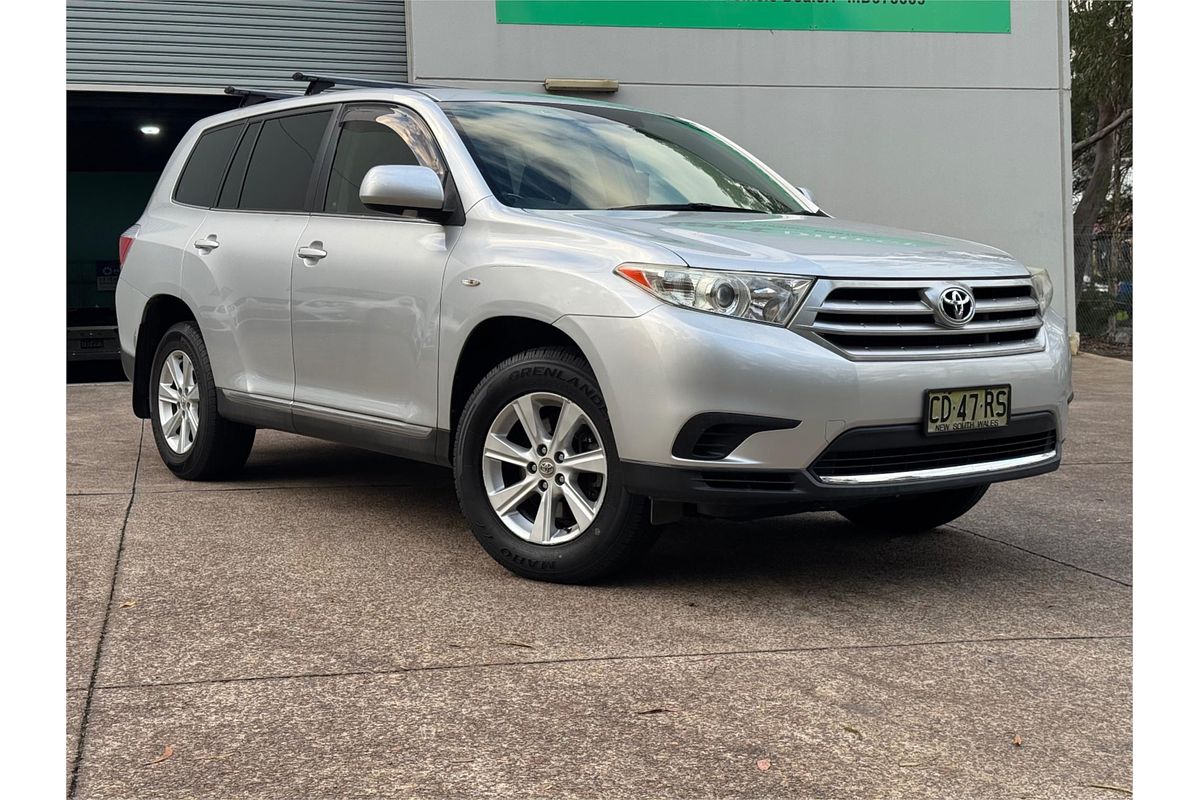 2012 Toyota Kluger KX-R GSU40R