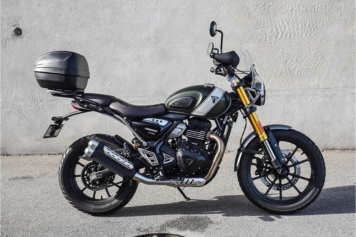 2024 Triumph Scrambler 400 X Scrambler