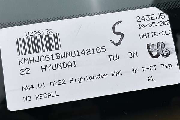 2022 Hyundai Tucson Highlander N Line NX4.V1 thumb-23