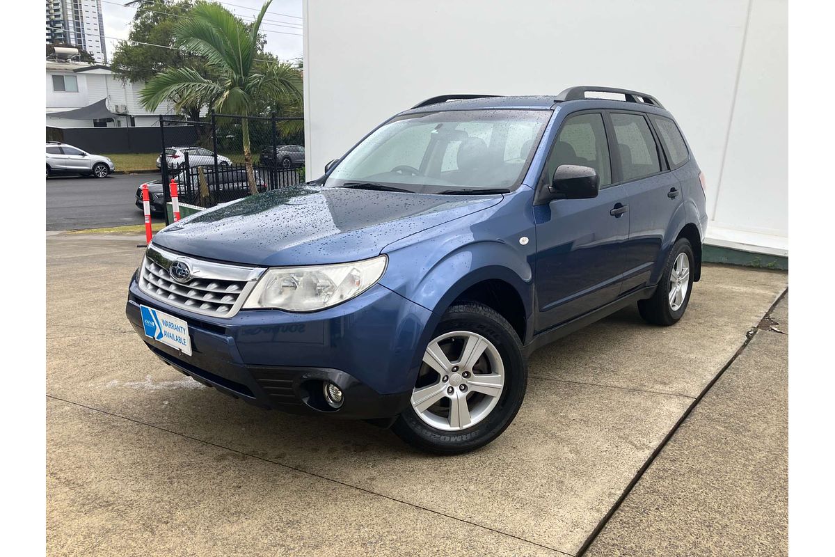 2012 Subaru Forester X MY12, 4D WAGON, MULTI POINT F/INJ, 4 SP AUTO ELEC SPORT, 2498 CC, 2.5L, 4
