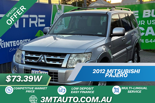 2012 Mitsubishi Pajero GLS NW