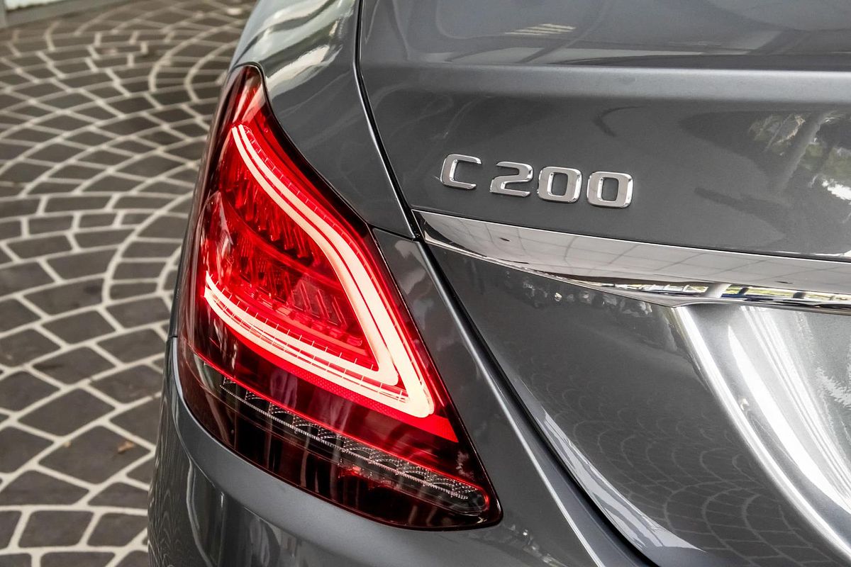 W205 801MY C200 Sedan 4dr 9G-T RONIC 9sp 2.0T