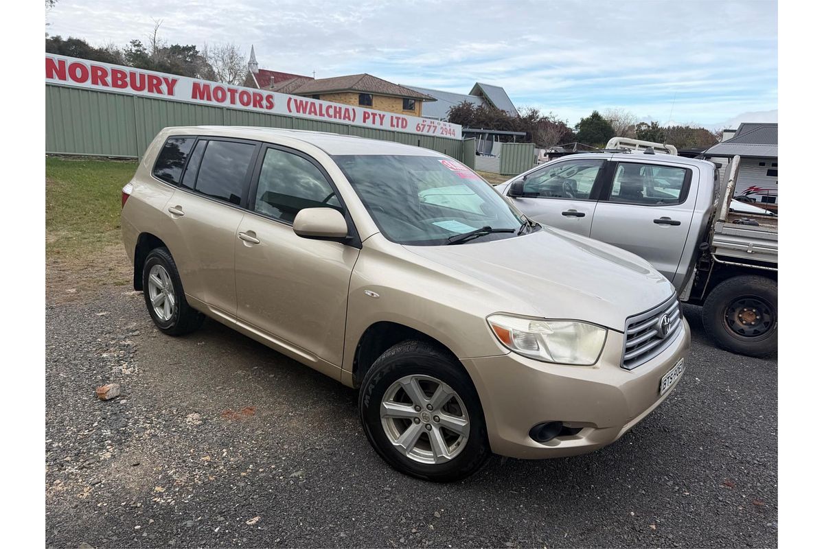 2010 Toyota Kluger KX-R (4x4) 7 SEAT GSU45R