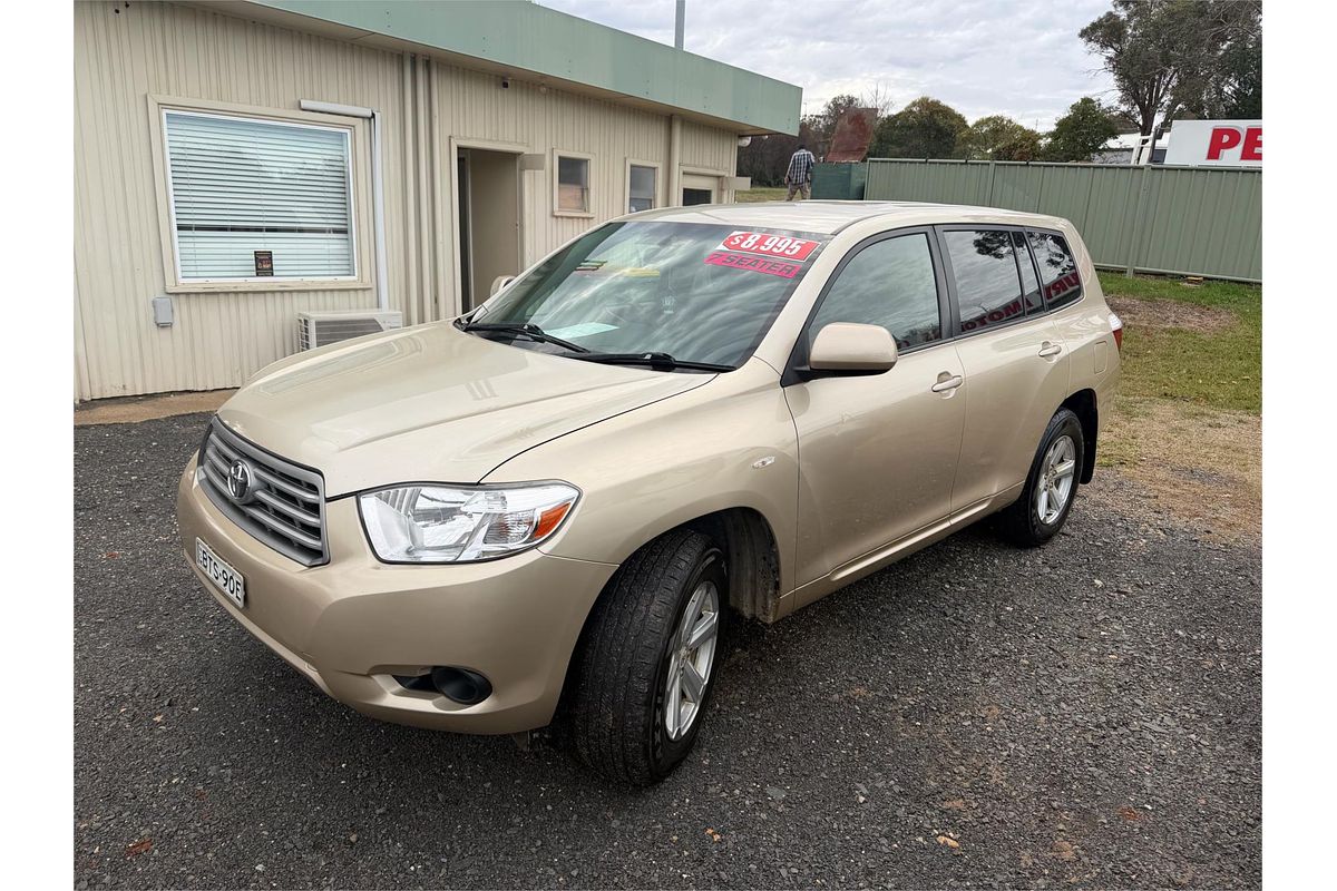 2010 Toyota Kluger KX-R (4x4) 7 SEAT GSU45R