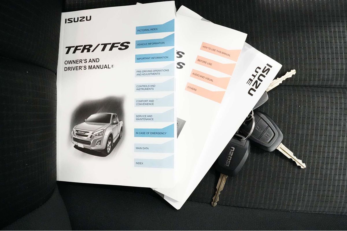 2019 Isuzu D-MAX SX High Ride Rear Wheel Drive