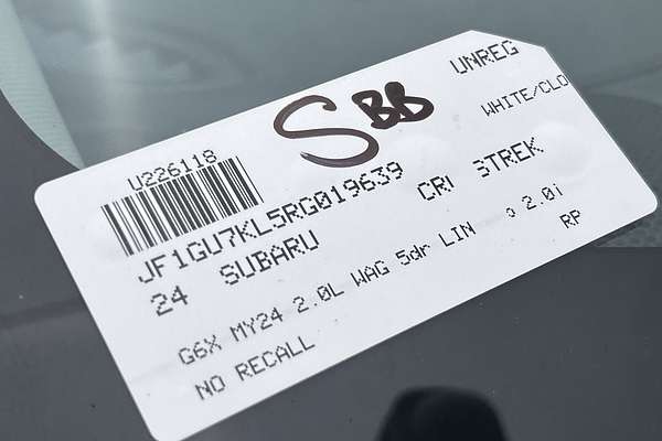 2024 Subaru Crosstrek 2.0L G6X thumb-23