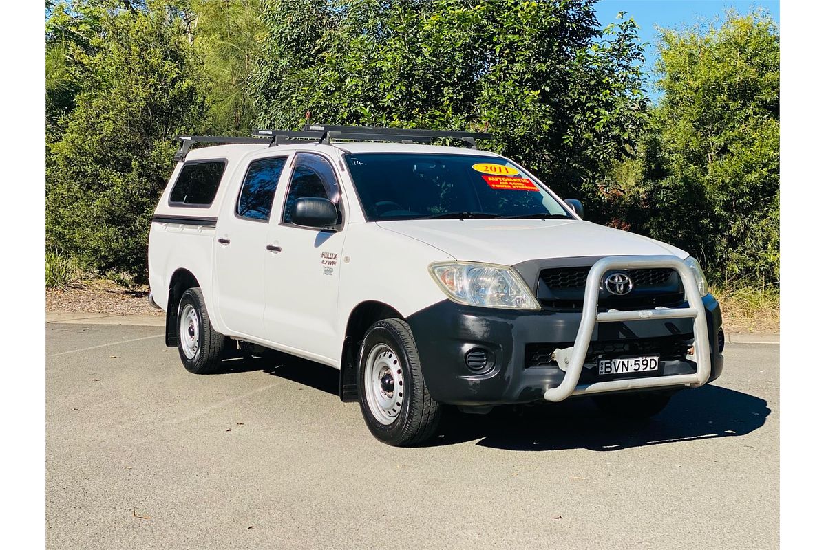 2011 Toyota Hilux WORKMATE TGN16R MY11 UPGRADE REAR WHEEL DRIVE