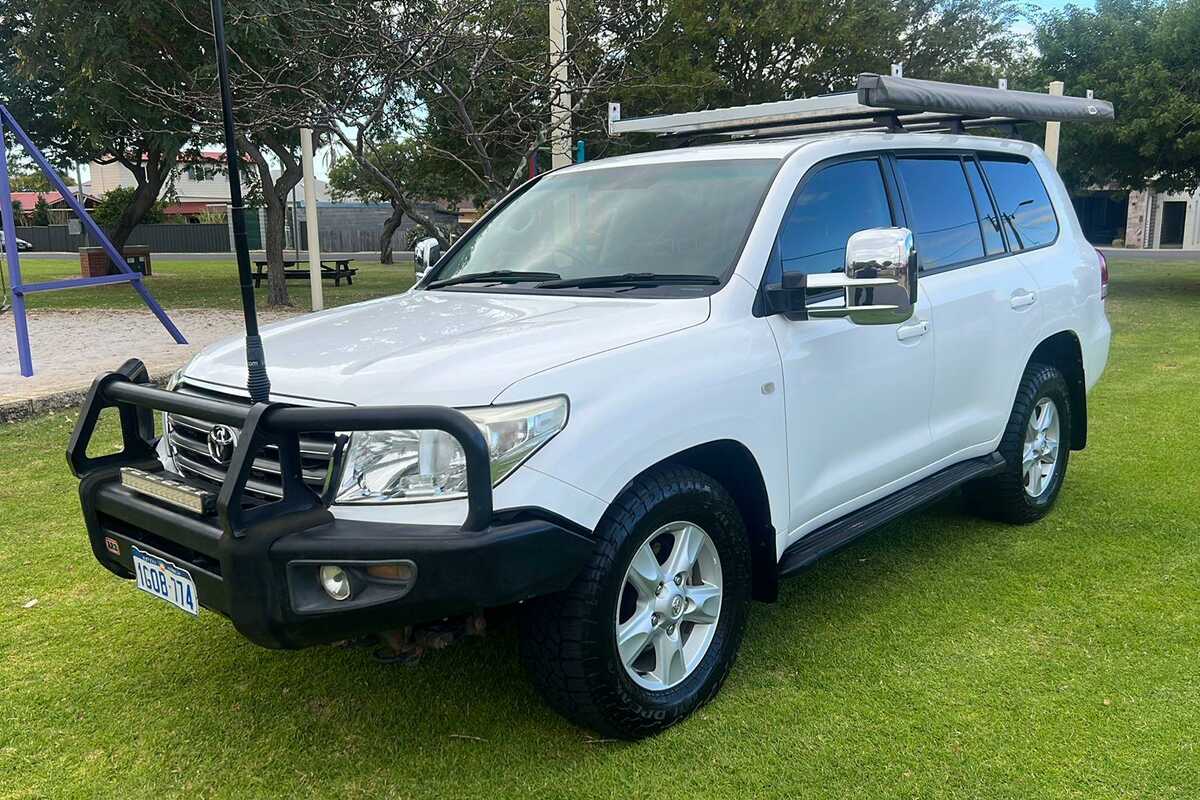 SOLD 2011 Toyota Landcruiser VX in White Used SUV Bunbury WA
