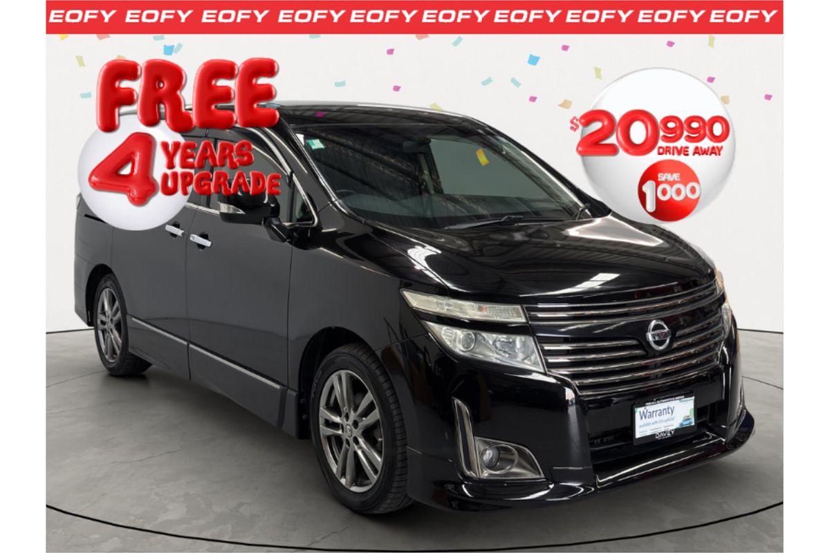2013 Nissan Elgrand Highway Star TE52