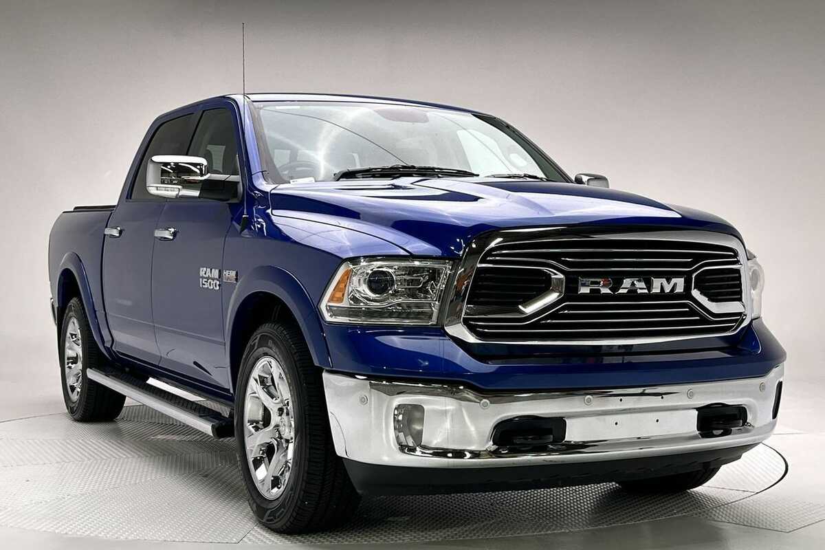 SOLD 2019 RAM 1500 Laramie Crew Cab SWB in Blue Used Ute Moorooka QLD