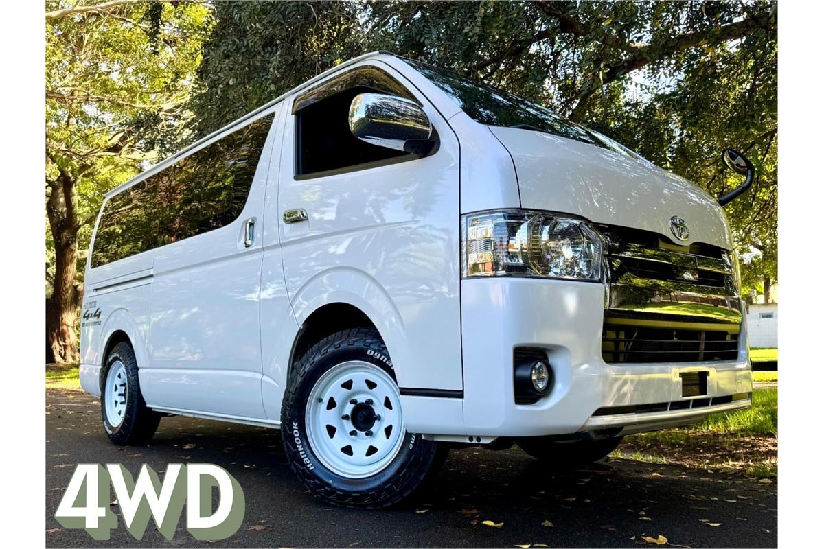 2019 Toyota Hiace 4WD Super GL Super GL 4WD GDH206R MY19 UPGRADE 2019