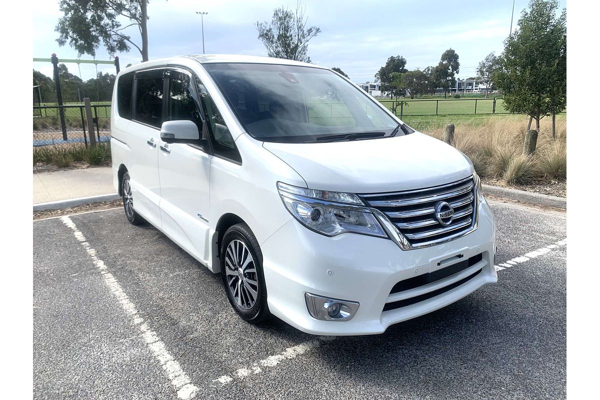 2015 Nissan Serena Highway Star V Selection + Safety II C26