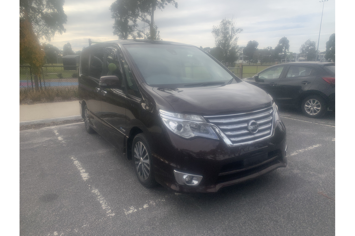 2016 Nissan Serena Highway Star V Selection + Safety II