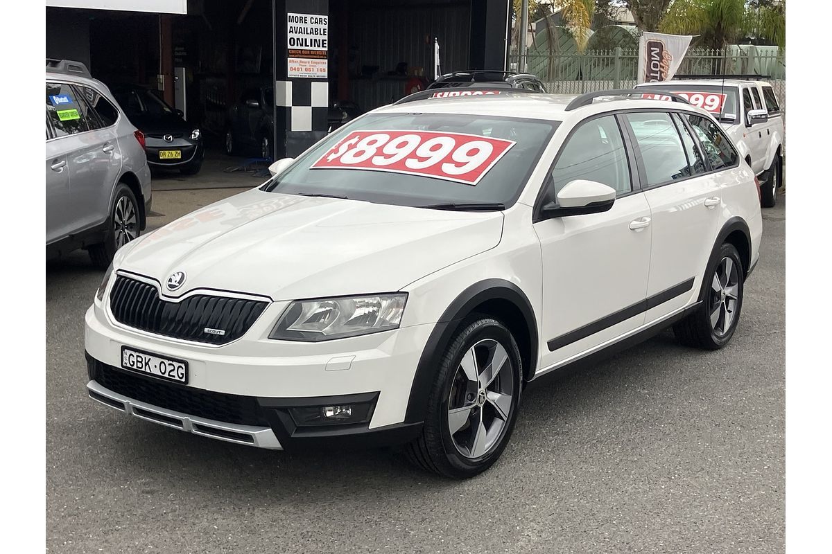 2015 SKODA Octavia SCOUT 110 TDI (4x4) NE MY15