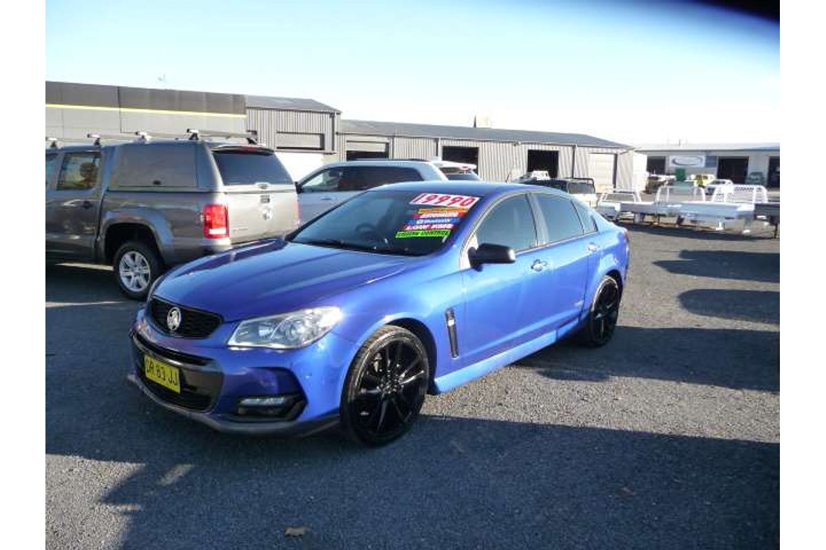 2016 Holden Commodore SV6 Black VF Series II