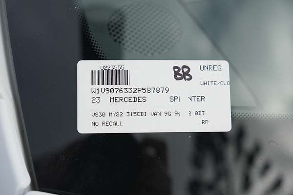2023 Mercedes-Benz Sprinter 315CDI VS30 MWB Low Roof thumb-21