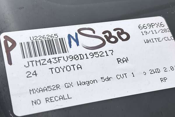 2024 Toyota RAV4 GX MXAA52R thumb-23