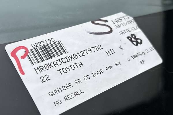 2022 Toyota Hilux SR GUN126R 4X4 thumb-22