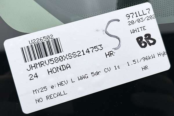 2024 Honda HR-V e:HEV L thumb-23