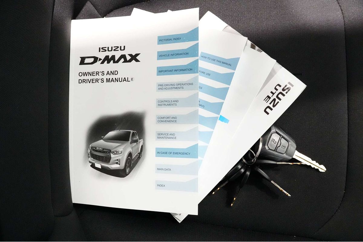 2020 Isuzu D-MAX SX High Ride Rear Wheel Drive