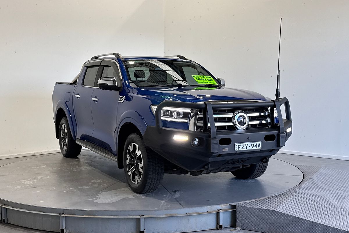 2022 GWM Ute CANNON VANTA (4x4) 4X4