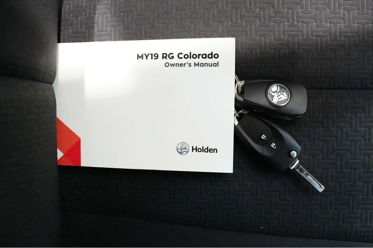 2019 Holden Colorado LS RG Rear Wheel Drive