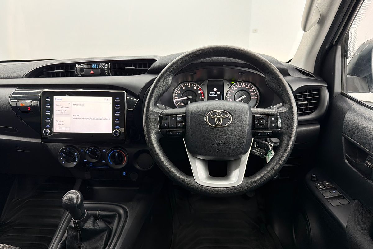 2022 Toyota Hilux Workmate TGN121R Rear Wheel Drive