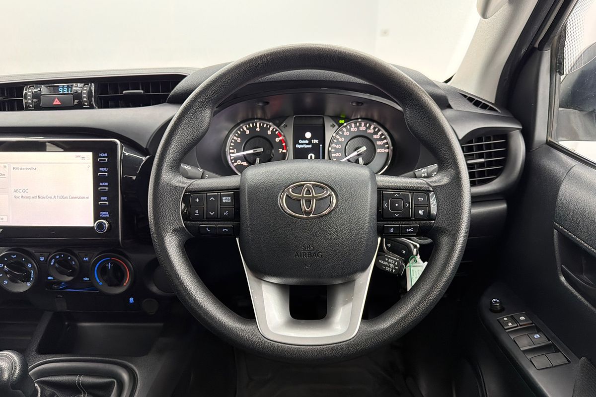 2022 Toyota Hilux Workmate TGN121R Rear Wheel Drive