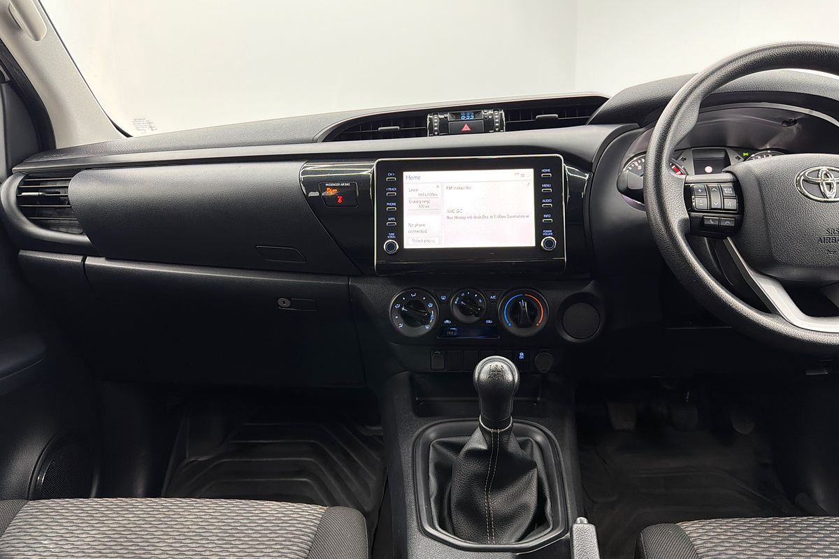 2022 Toyota Hilux Workmate TGN121R Rear Wheel Drive
