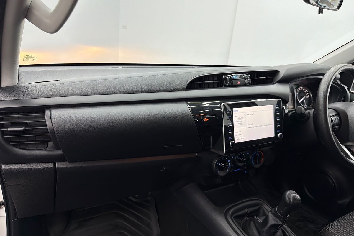 2022 Toyota Hilux Workmate TGN121R Rear Wheel Drive