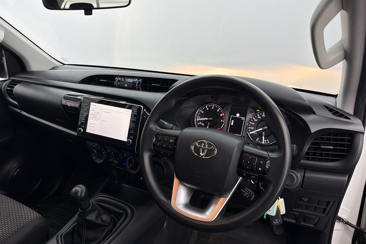 2022 Toyota Hilux Workmate TGN121R Rear Wheel Drive