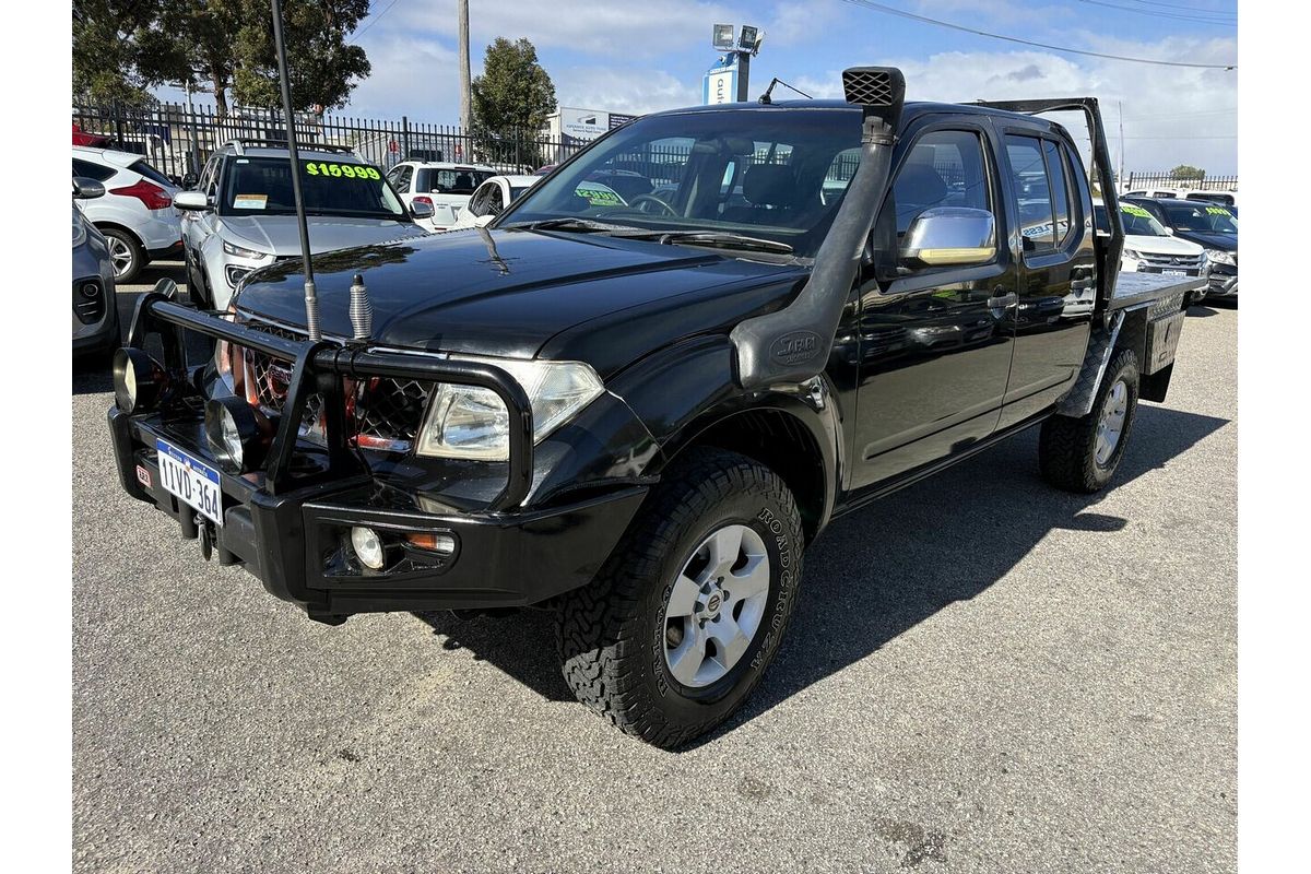 2009 Nissan Navara RX D40 Rear Wheel Drive