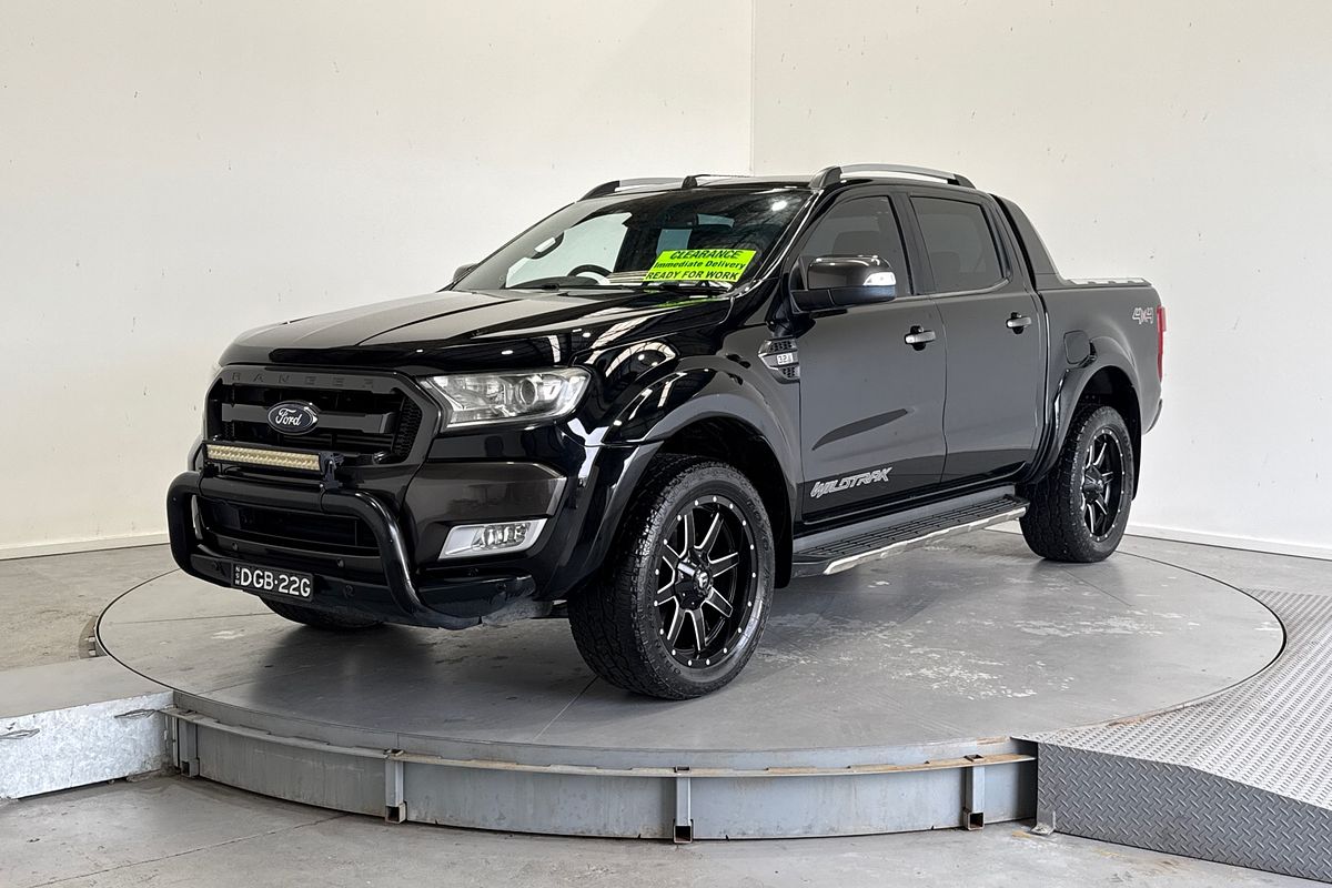 2017 Ford Ranger WILDTRAK 3.2 (4x4) PX MKII MY17 4X4 3.2L
