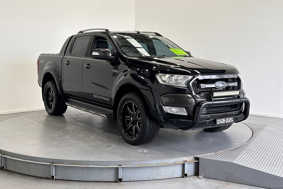2017 Ford Ranger WILDTRAK 3.2 (4x4) PX MKII MY17 4X4 3.2L