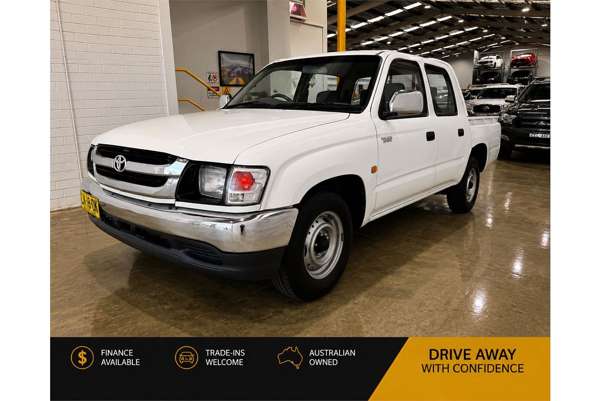 2004 Toyota Hilux RZN149R Rear Wheel Drive