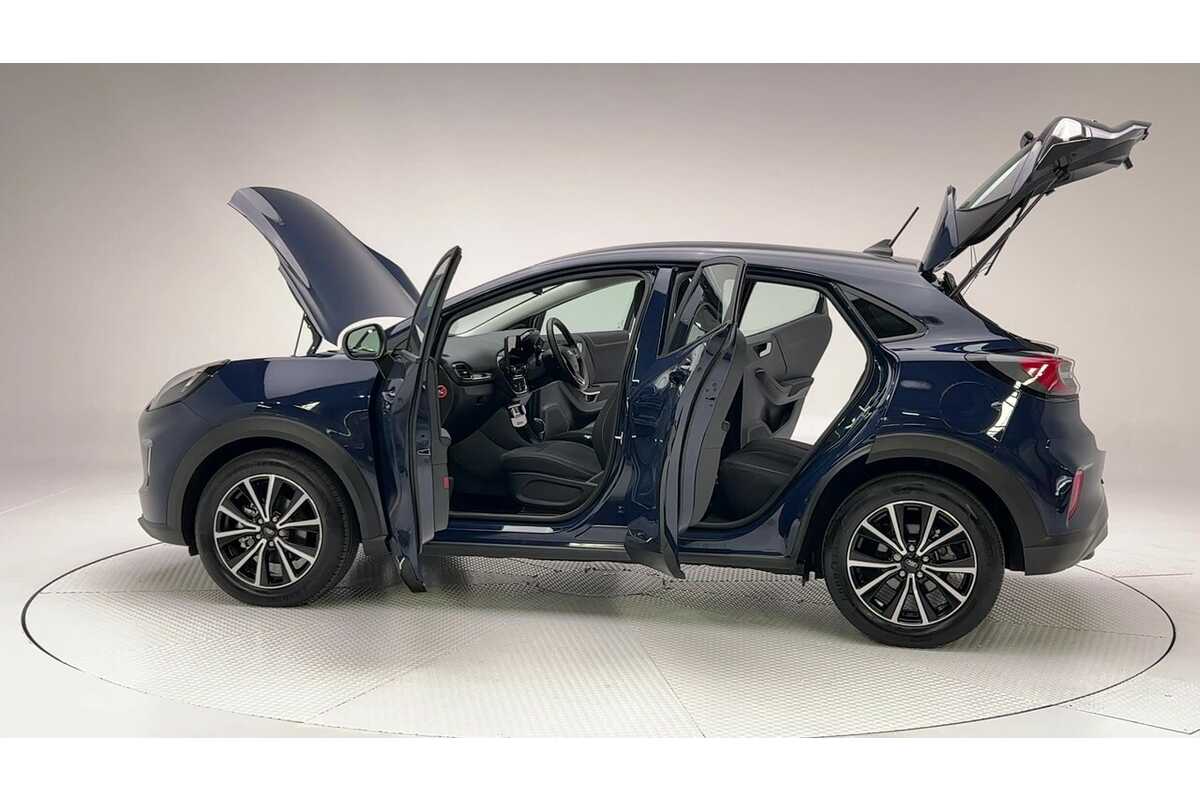 SOLD 2022 Ford Puma Puma in Blazer Blue no Used SUV Moorooka QLD