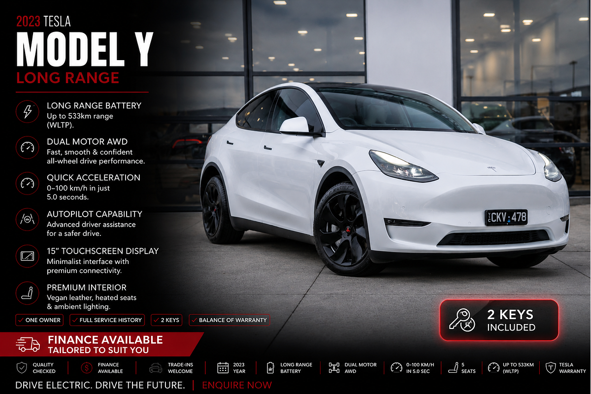 2023 Tesla Model Y Long Range