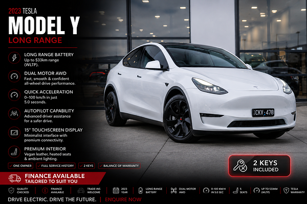 2023 Tesla Model Y Long Range