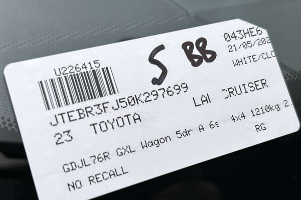 2023 Toyota Landcruiser Prado GXL GDJ150R thumb-23