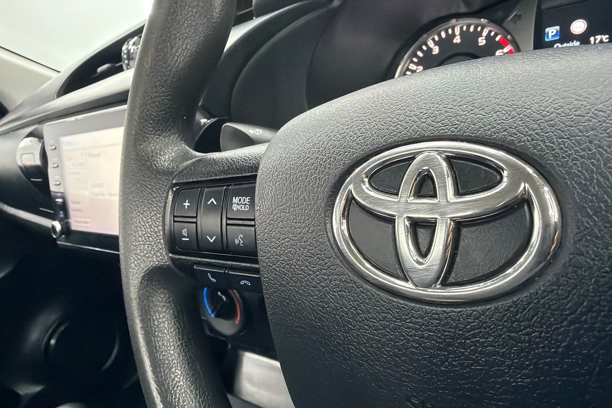 2021 Toyota Hilux Workmate TGN121R Rear Wheel Drive