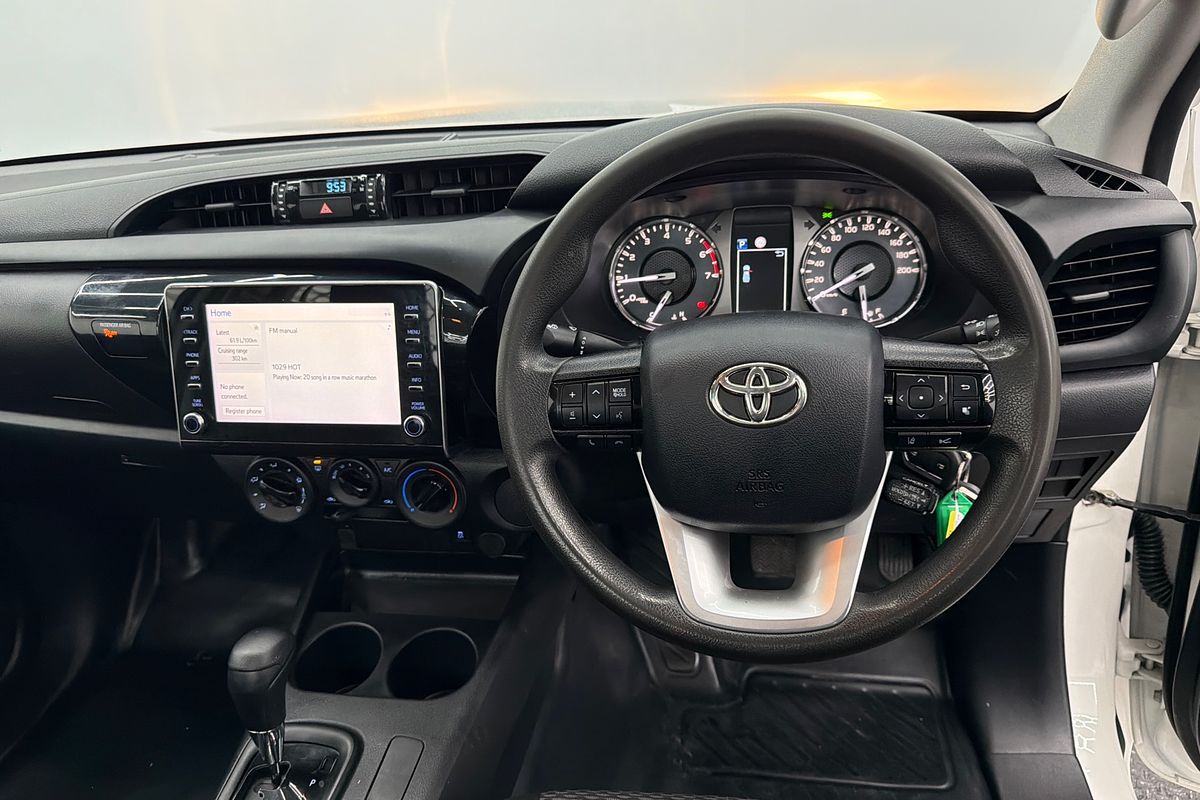 2021 Toyota Hilux Workmate TGN121R Rear Wheel Drive