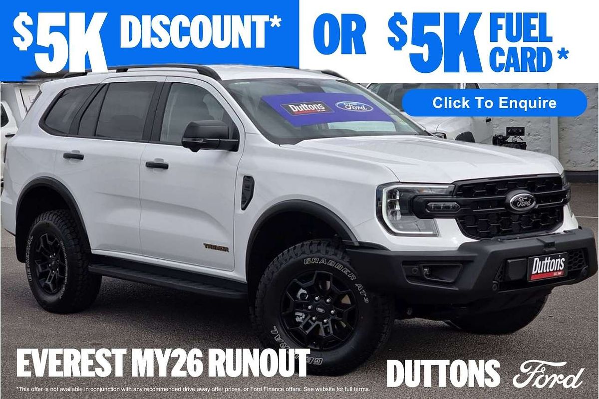 2025 Ford Everest Tremor 3.0L